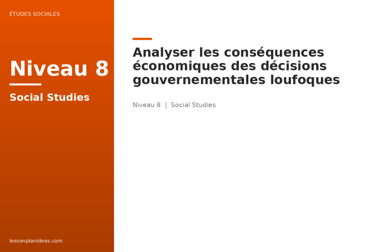 Analyser les conséquences économiques des décisions gouvernementales loufoques