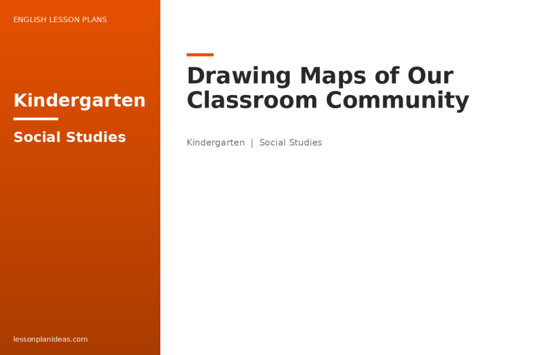 Drawing Maps of Our Classroom Community