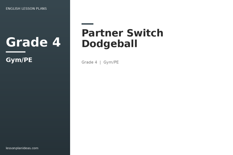 Partner Switch Dodgeball