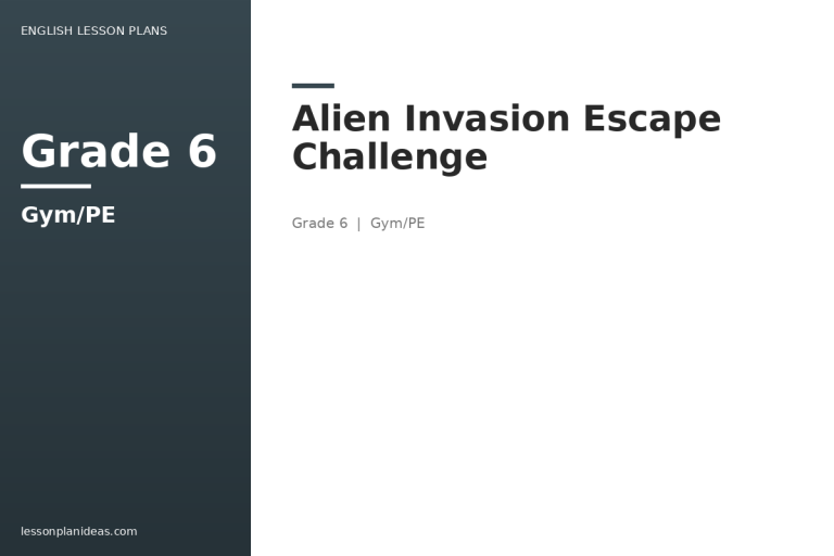 Alien Invasion Escape Challenge