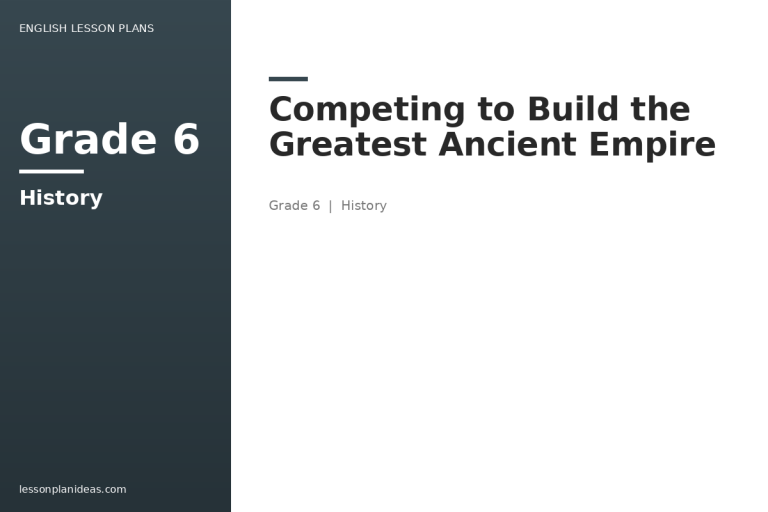 Competing to Build the Greatest Ancient Empire