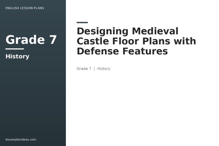Designing Medieval Castle Floor Plans with Defense Features