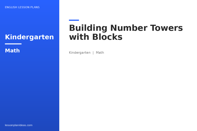 Building Number Towers with Blocks