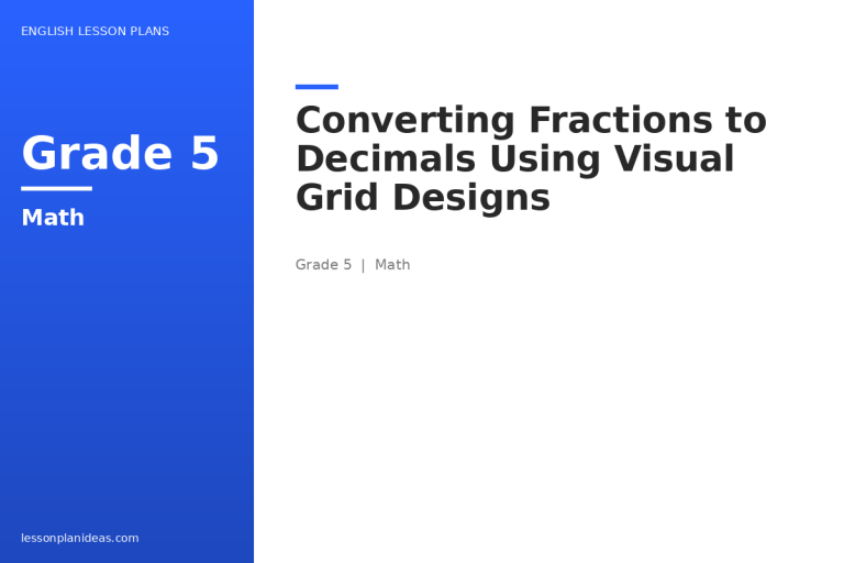 Converting Fractions to Decimals Using Visual Grid Designs