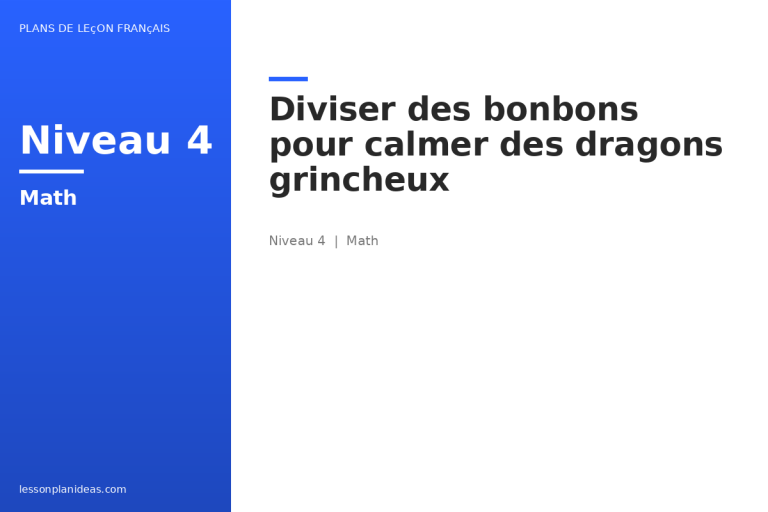 Diviser des bonbons pour calmer des dragons grincheux