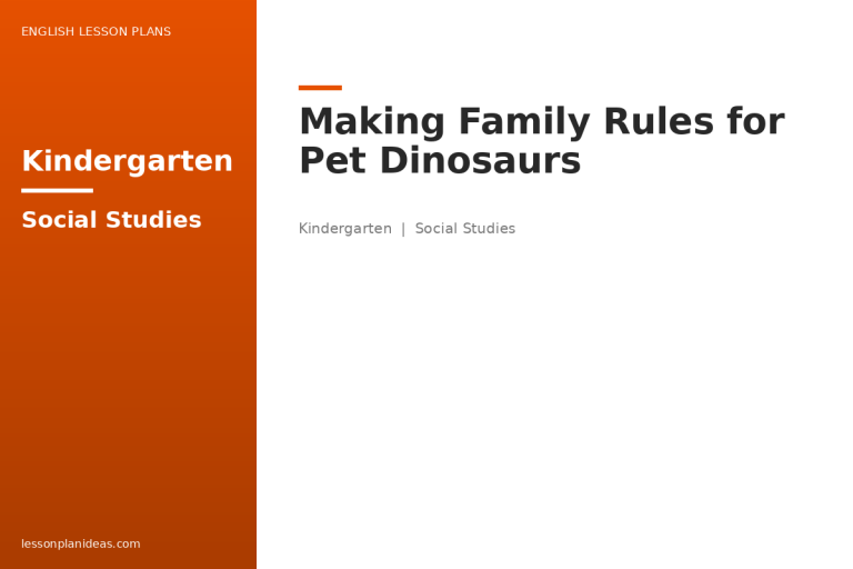 Making Family Rules for Pet Dinosaurs