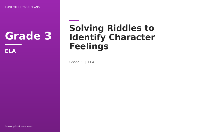Solving Riddles to Identify Character Feelings
