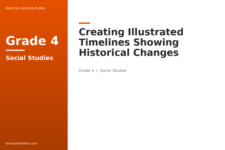 Creating Illustrated Timelines Showing Historical Changes