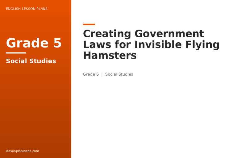 Creating Government Laws for Invisible Flying Hamsters