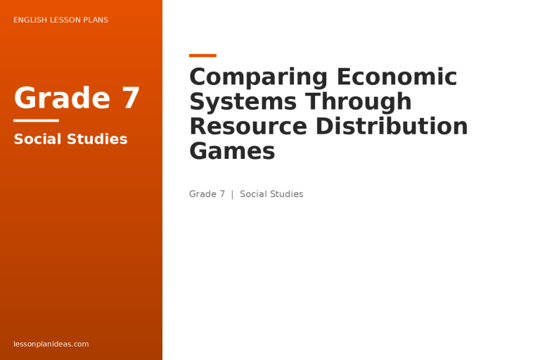 Comparing Economic Systems Through Resource Distribution Games