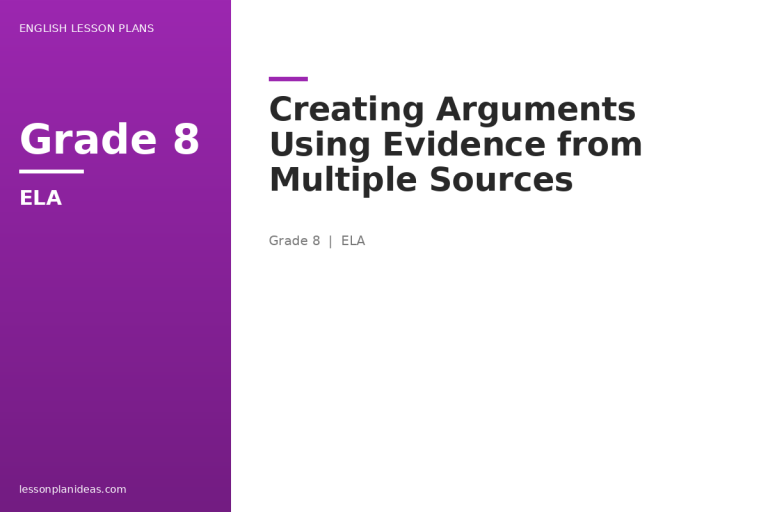 Creating Arguments Using Evidence from Multiple Sources